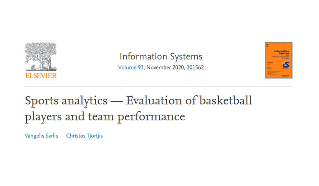 New Article Sports Analytics – Evaluation of Basketball Players and Team Performance
