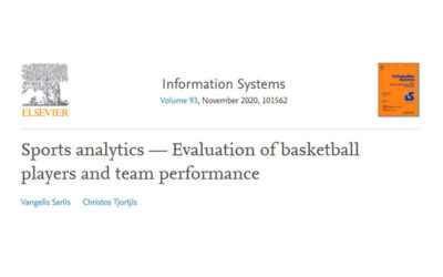 New Article Sports Analytics – Evaluation of Basketball Players and Team Performance