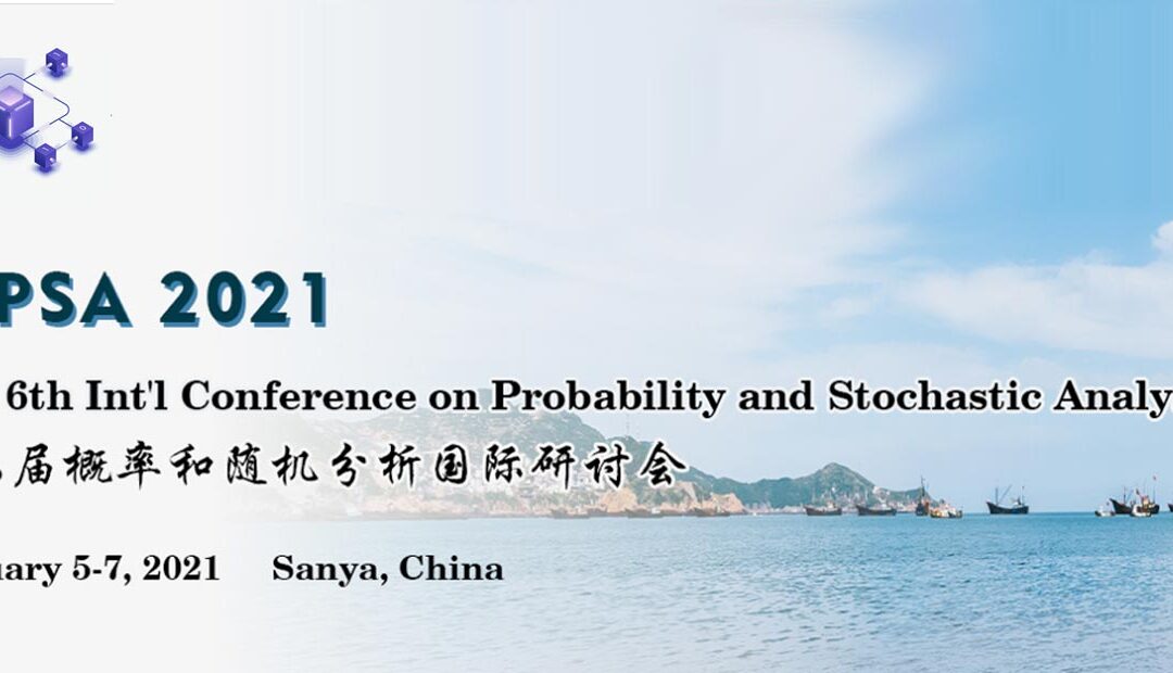 Dr Christos Tjortjis as a Keynote speaker at the 6th International Conference on Probability and Stochastic Analysis
